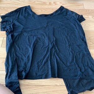 Lululemon open back tee